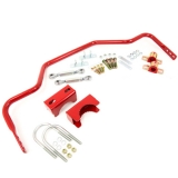 1978-1988 Monte Carlo UMI Tubular 1 Inch Rear Pro Touring Sway Bar, 2.75 Inch Rear End Housings, Red Image
