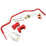 1978-1987 El Camino UMI Tubular 1 Inch Rear Pro Touring Sway Bar, 2.75 Inch Rear End Housings, Red Image