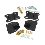 1970-1972 Monte Carlo UMI Performance LSX Conversion Motor Mounts, Black Image