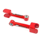 1968-1972 El Camino UMI Tubular Rear Upper Control Arms, Non-Adjustable, Roto Joints, Red Image