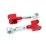 1968-1972 El Camino UMI Tubular Rear Upper Control Arms, Adjustable, Roto Joint, Red Image