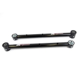 1964-1972 El Camino UMI Tubular Rear Lower Control Arms, Poly Bushings/Roto Joint, Black Image