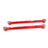1970-1972 Monte Carlo UMI Tubular Rear Lower Control Arms, Dual Roto Joints, Red Image