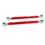 1970-1972 Monte Carlo UMI Tubular Rear Lower Control Arms, Double Adjustable, Red Image