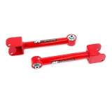 1964-1967 El Camino UMI Tubular Rear Upper Control Arms, Non-Adjustable, Roto Joints, Red Image