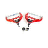 1964-1972 El Camino UMI Tubular Front Upper Control Arms, Adjustable, Red Image