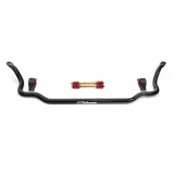 1964-1977 El Camino Front Sway Bar Solid 1-5/16 Inch With Billet Mounts Black Image