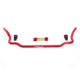 1964-1977 Chevelle Front Sway Bar Solid 1-5/16 Inch With Billet Mounts Red Image