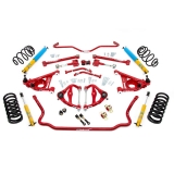 1978-1987 El Camino UMI Stage 3 Handling Package, 1 Inch Lowering Springs, Red Image