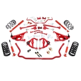 1978-1987 El Camino UMI Stage 3.5 Handling Package, 1 Inch Lowering Springs, Red Image