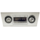 1966-1967 Chevy II Nova Custom AutoSound USA-740 AM/FM 300 Watt Stereo, Bluetooth Built-In Image