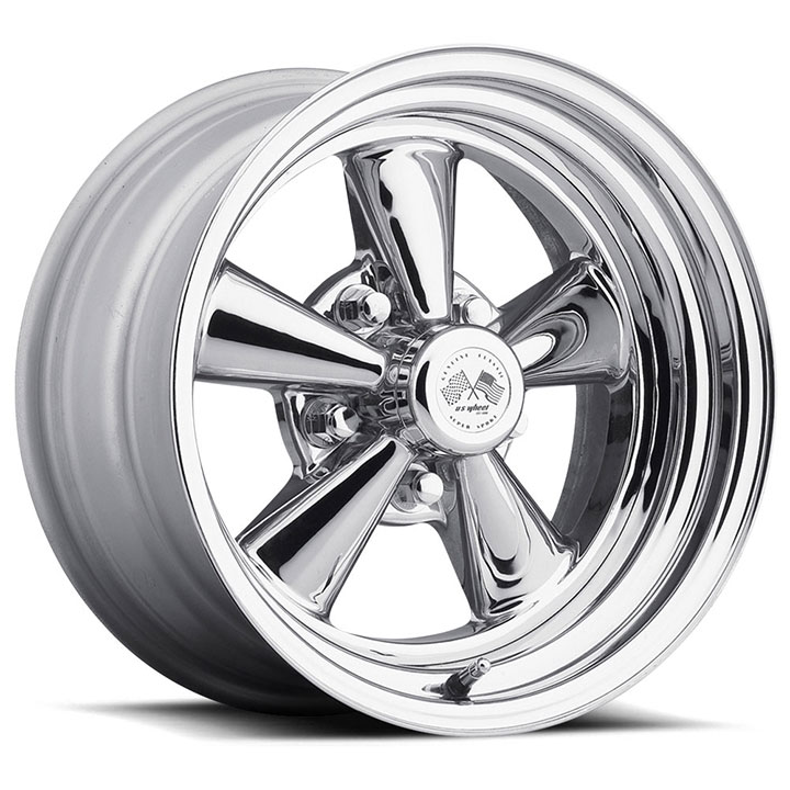 US Wheel Series 462 15x7 Chrome Super Spoke, 5x4.5/4.75/5 Bolt Pattern