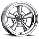 US Wheel Series 48 13x7 Chrome Supreme, 5x4.5&4.75&5 Bolt Pattern, 3.5 BS, -13 Offset Image