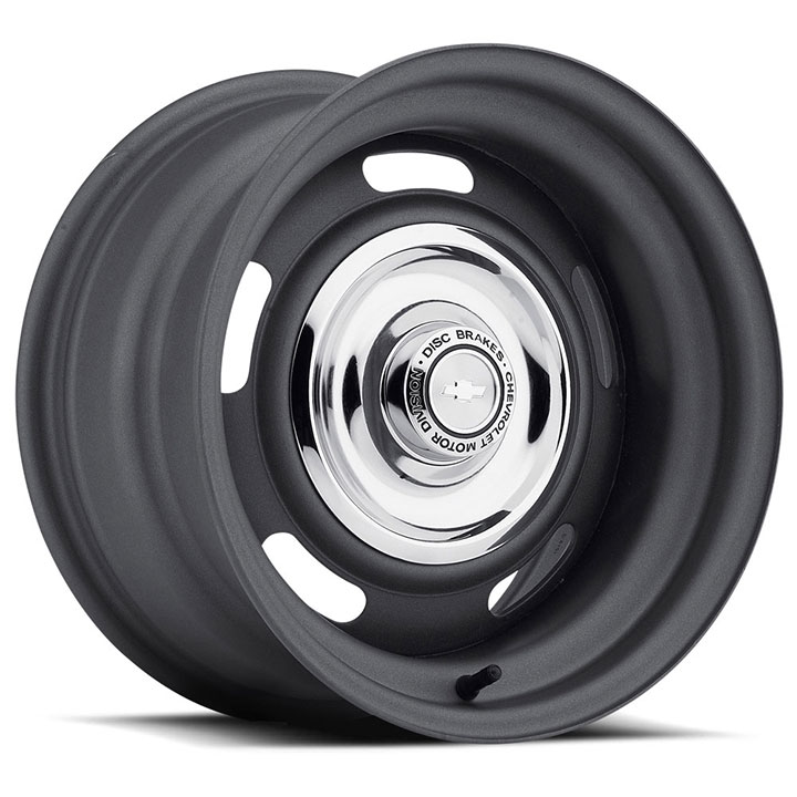 US Wheel Series 54 15x6 Raw Rallye, 5x4.5/4.75 Bolt Pattern, 3.75 BS, 6