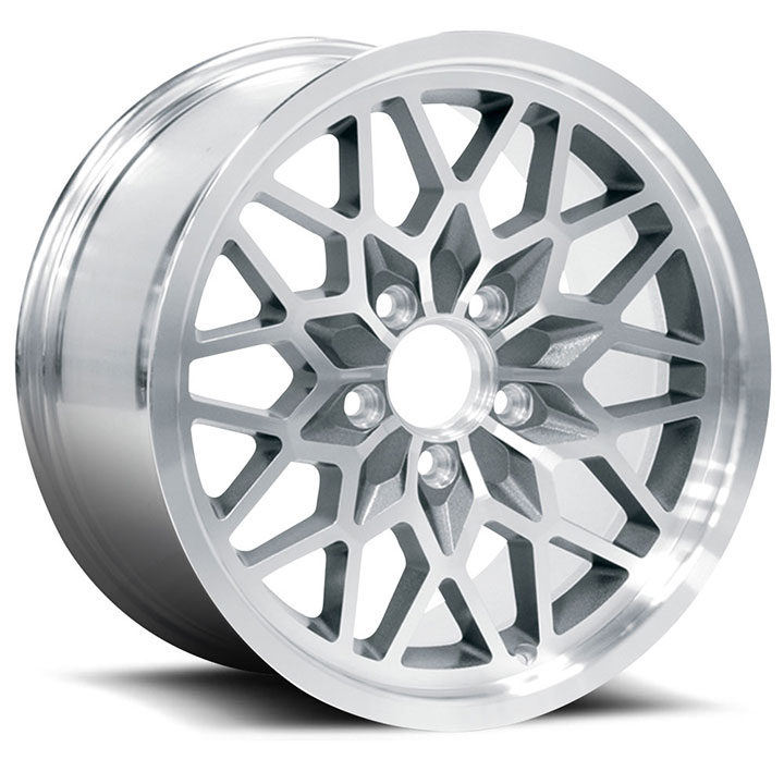 US Wheel Series 616 17x9 Gunmetal/Machined N90, 5x4.75 Bolt Pattern, 6.