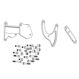 1978-1988 Air Conditioning Compressor Bracket Set With Alt Mount Pass Side 260-455 V8 Image