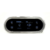 1962-1965 Nova Dakota Digital Instrument Cluster Blue, MPH, Deg. Fahrenheit Image