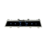 1966-1967 Chevelle Dakota Digital Instrument Cluster Blue, MPH, Deg. Fahrenheit Image