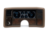 1978-1983 Malibu Dakota Digital Instrument Cluster Blue, MPH, Fahrenheit Image