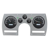 1982-1989 Camaro Dakota Digital VHX Instrument System Black Alloy Face, White Lighting Image