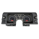 1990-1992 Camaro Dakota Digital VHX Instrument System Black Alloy Face, Red Lighting Image