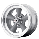 American Racing Torq Thrust Original 1-Piece Wheel, 15x7 Vintage Silver with Machined Lip: VN3095761 Image
