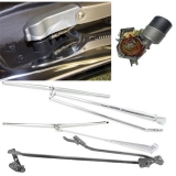 1968-1972 Chevelle Deluxe Hidden Wiper Kit - Chrome Finish Image