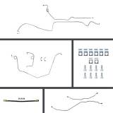 1968-1974 Nova 4 Wheel Power Disc Brake Conversion Lines, Original Material Image