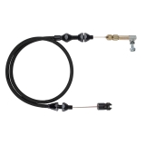 Lokar 1970-1988 Monte Carlo LS1 Ram Jet 350 Midnight Series Hi-Tech Throttle Cable Kit Image