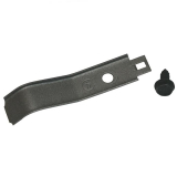 1968-1970 El Camino Gas Tank Vent Tube Hold Down Clamp With Screw 2pc Image