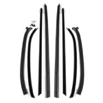 Product 1965 Chevrolet Convertible Complete Window Felt Kit, 8 Piece Image