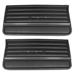 Product 1965 Chevrolet Front Door Panels, Pre-Assembled, Black Image