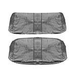 Product 1966 Chevrolet Standard Rear Coupe Seat Covers, Black Image