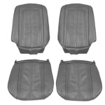 Product 1966 Chevrolet SS Bucket Seat Covers, Black Image