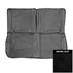 Product 1967 Chevrolet Repro SS Front Bench Seat Covers, Black Image