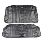 Product 1968 Chevrolet Standard Rear Seat Covers, Black Image