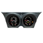 Product 1967-1968 Chevrolet Analog Replacement Gauge Panel Black Faceplate Image