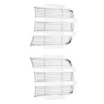Product 1969 Chevrolet Rally Sport Chrome Inner Headlamp Doors Made In USA Image