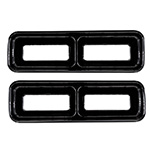 Product 1968 Chevrolet Tail Lamp Bezels Gloss Black Image