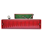Product 1968-1969 Chevrolet LED Tail Lamp Lens All Red Image