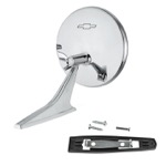 Product 1966-1968 Chevrolet Side View Mirror, with Bowtie Image