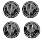 Product 1968-1970 Chevrolet Dog Dish Hub Cap Kit Image